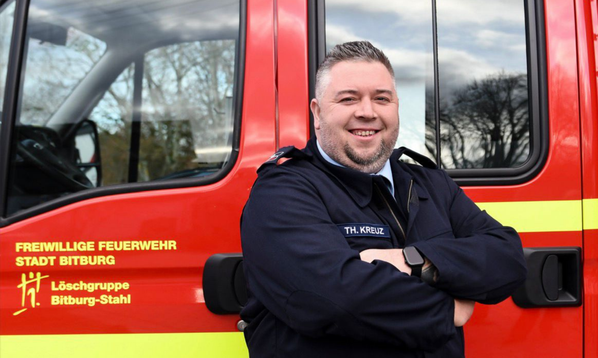 Wehrführer Thomas Kreuz